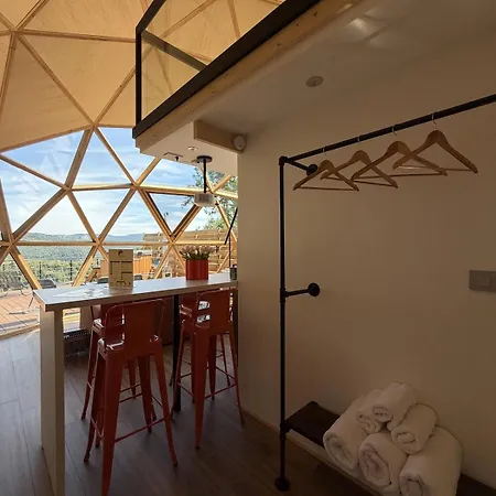 Orman Evi Dome Orbe-insolite-sauna-bain-nordique-climatise Hommert